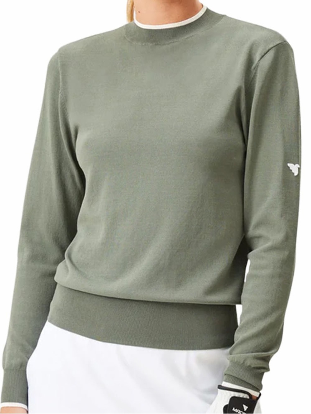 Macade Air TX Long Sleeve Knit Top in Sage NWT
